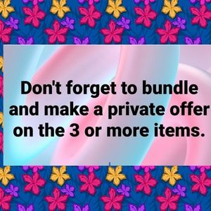 ***Bundle items****